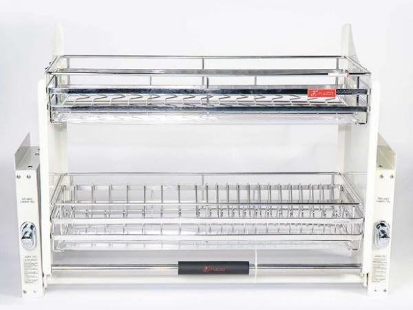 GIÁ BÁT DI ĐỘNG INOX 304 XƯỚC MỜ CÓ ĐIỀU CHỈNH LỰC |FC08-05B|